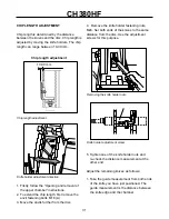 Предварительный просмотр 31 страницы Farmi Forest Corporation CH380HF Operation, Maintenance And Spare Parts Manual