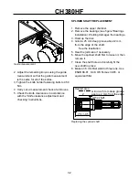 Предварительный просмотр 32 страницы Farmi Forest Corporation CH380HF Operation, Maintenance And Spare Parts Manual