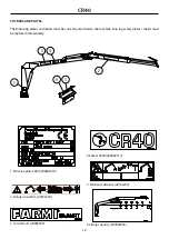 Предварительный просмотр 12 страницы Farmi Forest Corporation CR40 Operation, Maintenance And Spare Parts Manual