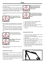 Предварительный просмотр 17 страницы Farmi Forest Corporation CR40 Operation, Maintenance And Spare Parts Manual