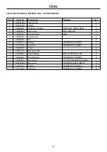Предварительный просмотр 47 страницы Farmi Forest Corporation CR40 Operation, Maintenance And Spare Parts Manual