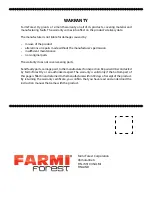 Предварительный просмотр 49 страницы Farmi Forest Corporation CR40 Operation, Maintenance And Spare Parts Manual