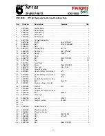 Предварительный просмотр 21 страницы Farmi Forest Corporation VALBY HF 160 Operation, Maintenance And Spare Parts Manual