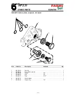 Предварительный просмотр 26 страницы Farmi Forest Corporation VALBY HF 231 Operation, Maintenance And Spare Parts Manual