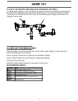 Preview for 16 page of Farmi Forest Corporation VARIO 101 Operating, Maintenance And Spare Parts Manual