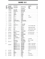 Preview for 29 page of Farmi Forest Corporation VARIO 101 Operating, Maintenance And Spare Parts Manual