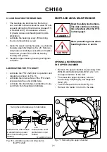 Preview for 21 page of Farmi Forest CH 160 Operation, Maintenance And Spare Parts Manual