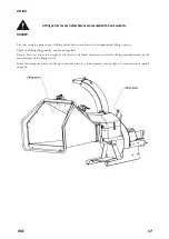 Preview for 17 page of Farmi Forest CH18 PTO Operation And Maintenance Manual