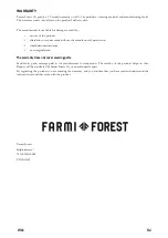 Предварительный просмотр 51 страницы Farmi Forest CH18 PTO Operation And Maintenance Manual