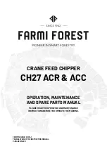 Preview for 1 page of Farmi Forest CH27 ACR Operation, Maintenance And Spare Parts Manual