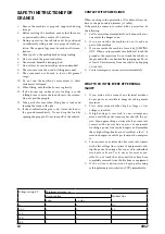 Preview for 12 page of Farmi Forest CR47 Operation, Maintenance And Spare Parts Manual