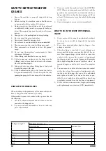 Preview for 12 page of Farmi Forest CR69 Operation, Maintenance And Spare Parts Manual