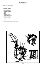 Preview for 12 page of Farmi Forest FARMI 260 Operation, Maintenance And Spare Parts Manual