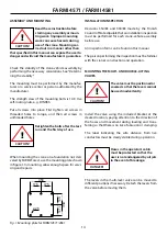 Предварительный просмотр 14 страницы Farmi Forest FARMI 4571 Operation, Maintenance And Spare Parts Manual