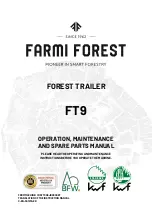 Предварительный просмотр 1 страницы Farmi Forest FT9 Operation, Maintenance And Spare Parts Manual