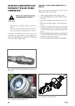 Предварительный просмотр 18 страницы Farmi Forest FT9 Operation, Maintenance And Spare Parts Manual