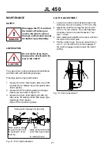 Preview for 21 page of Farmi Forest JL 450 Operation, Maintenance And Spare Parts Manual