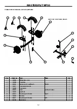 Preview for 62 page of Farmi Forest Mastersplit WP30 Operating, Maintenance And Spare Parts Manual