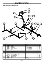 Preview for 63 page of Farmi Forest Mastersplit WP30 Operating, Maintenance And Spare Parts Manual