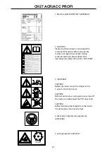 Preview for 21 page of Farmi BC3000 Operation, Maintenance And Spare Parts Manual