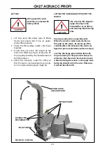 Preview for 24 page of Farmi BC3000 Operation, Maintenance And Spare Parts Manual