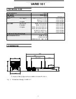 Preview for 12 page of Farmi Forest VARIO 101 Installation, Operating, Maintenance And Spares Manual