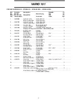 Preview for 37 page of Farmi Forest VARIO 101 Installation, Operating, Maintenance And Spares Manual