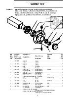 Preview for 38 page of Farmi Forest VARIO 101 Installation, Operating, Maintenance And Spares Manual