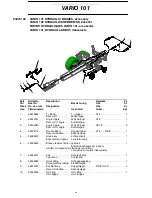 Preview for 44 page of Farmi Forest VARIO 101 Installation, Operating, Maintenance And Spares Manual