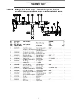 Preview for 45 page of Farmi Forest VARIO 101 Installation, Operating, Maintenance And Spares Manual