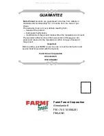 Preview for 49 page of Farmi Forest VARIO 101 Installation, Operating, Maintenance And Spares Manual