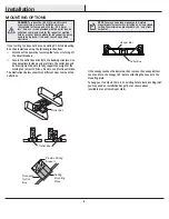 Preview for 6 page of FARMINGTON EF200SL-52A Use And Care Manual