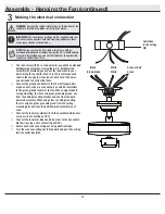 Preview for 10 page of FARMINGTON EF200SL-52A Use And Care Manual