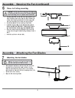 Preview for 12 page of FARMINGTON EF200SL-52A Use And Care Manual