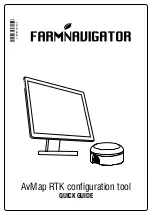 Farmnavigator AvMap RTK Quick Manual preview