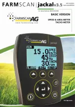 FARMSCAN jackal V3.5 Manual предпросмотр