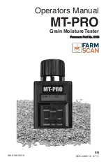 Preview for 1 page of FARMSCAN MT-PRO Operator'S Manual