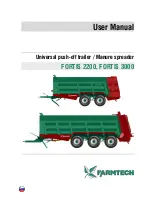 Preview for 1 page of FARMTECH FORTIS 2200 User Manual