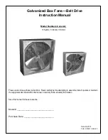 Preview for 1 page of FarmTek 115236 Instruction Manual