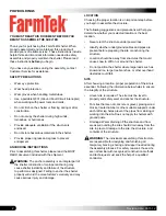 Предварительный просмотр 2 страницы FarmTek Chick-Inn Series Manual