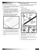 Предварительный просмотр 13 страницы FarmTek Growers supply GrowSpan 106306PC Installation Instructions Manual