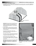 Preview for 25 page of FarmTek Growers Supply GrowSpan Gothic Premium 106205 Instructions Manual