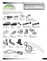 Preview for 5 page of FarmTek Growers supply GrowSpan Gothic Pro 113836DD Installation Instructions Manual