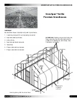 Предварительный просмотр 7 страницы FarmTek GrowSpan Gothic Premium Series Instructions Manual