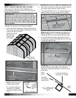 Предварительный просмотр 31 страницы FarmTek GrowSpan Gothic Premium Series Instructions Manual