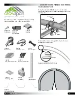 Preview for 5 page of FarmTek GrowSpan PB01700R4 Manual