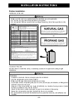 Preview for 31 page of FarmTek MWH-180 Installation And Operating Instructions Manual