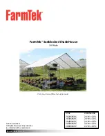 Preview for 1 page of FarmTek Sunblocker Shade House 2020SVSPC Assembly Instructions Manual