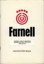 Предварительный просмотр 1 страницы Farnell DT12-5 Instruction Book