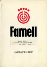 Farnell L30A Instruction Book preview